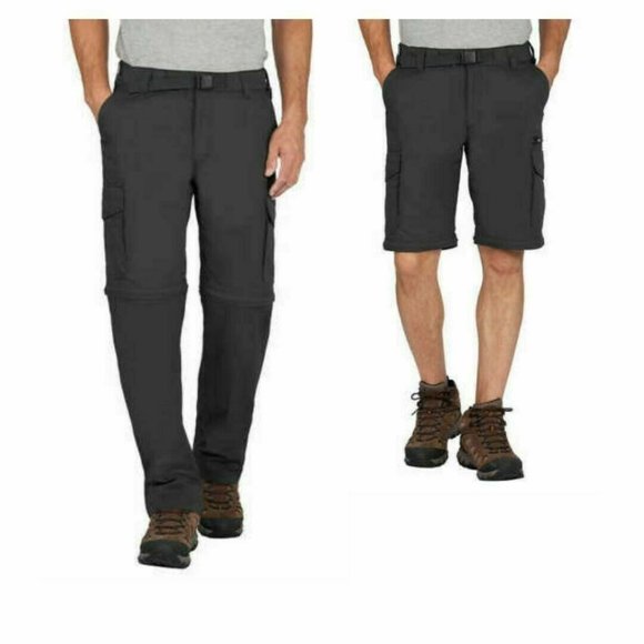BC Clothing Pants Bc Clothing Mens Convertible Stretch Cargo Hiking